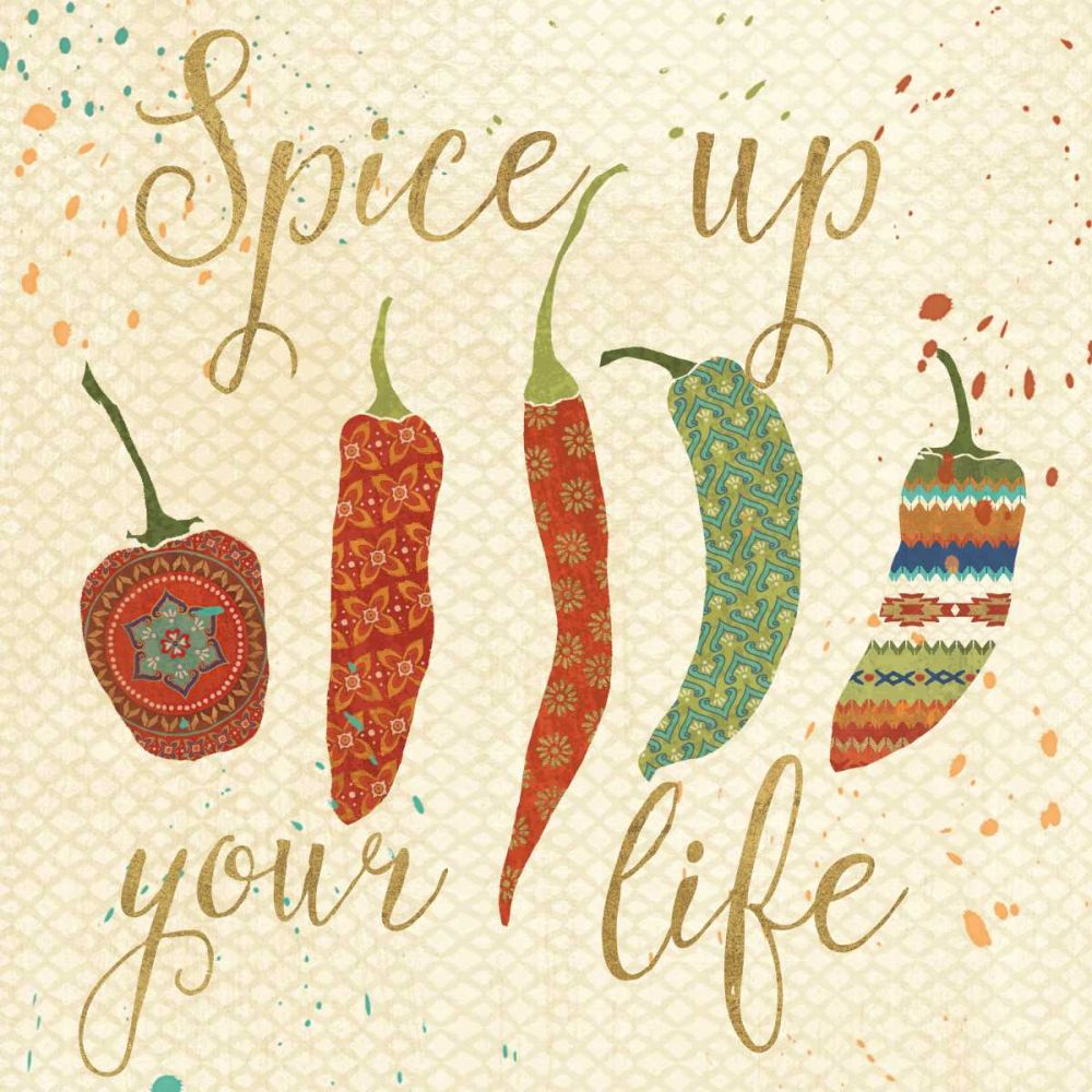 Mexican Fiesta V art print by Veronique Charron for $57.95 CAD