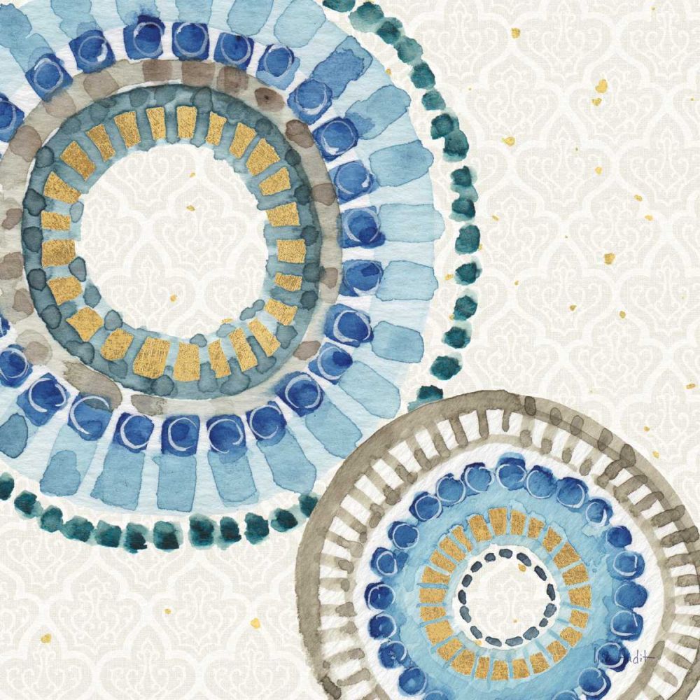 Indigold XVI art print by Lisa Audit for $57.95 CAD