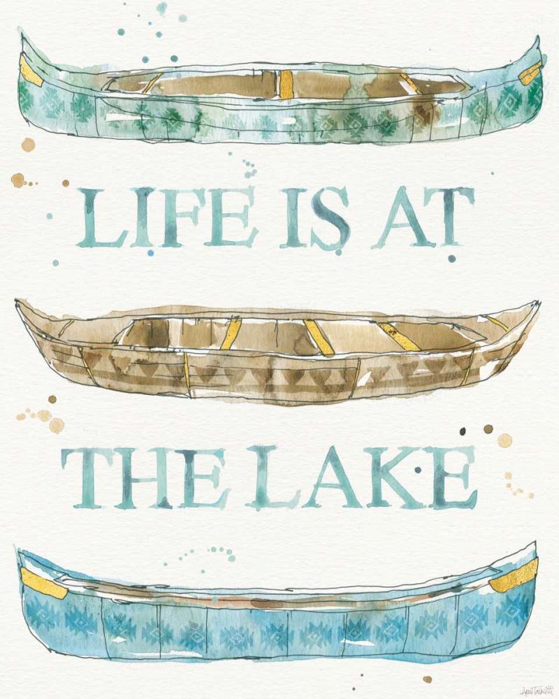 Lakehouse IV art print by Anne Tavoletti for $57.95 CAD