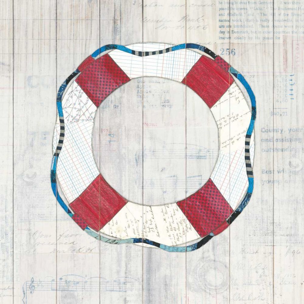 Wind and Waves III Nautical art print by Courtney Prahl for $57.95 CAD