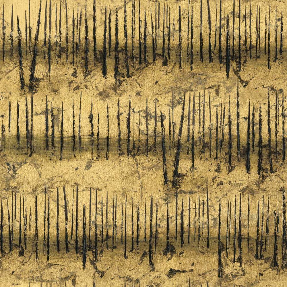 Golden Trees III Taupe Pattern II art print by James Wiens for $57.95 CAD