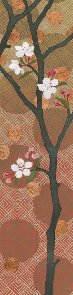 Cherry Blossoms Panel II Crop art print by Kathrine Lovell for $57.95 CAD