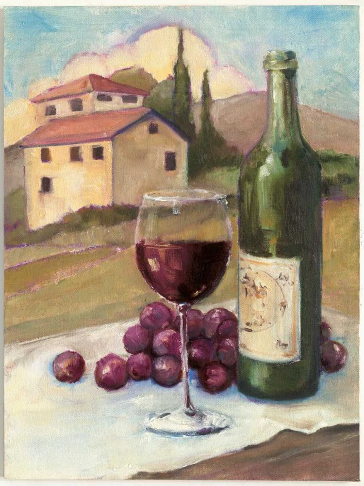 Vino Toscano no Border art print by Avery Tillmon for $57.95 CAD