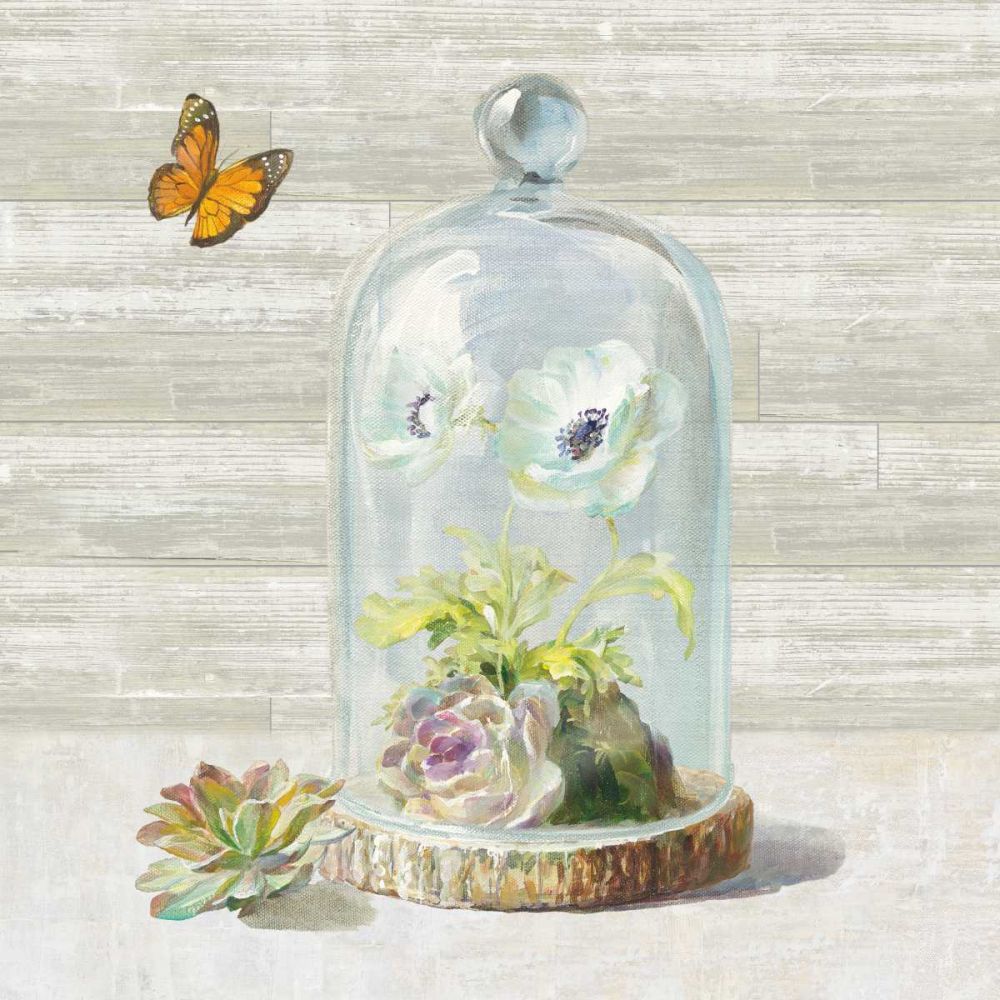 Succulent Garden I art print by Danhui Nai for $57.95 CAD