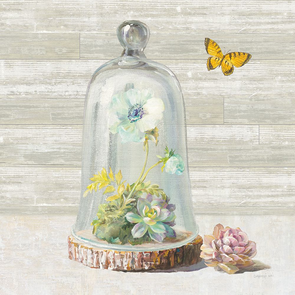 Succulent Garden II art print by Danhui Nai for $57.95 CAD