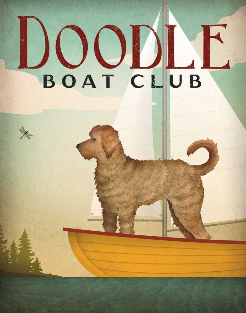Doodle Sail art print by Ryan Fowler for $57.95 CAD