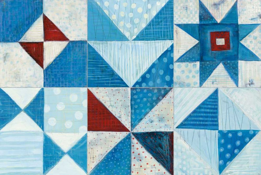 Modern Americana X art print by Melissa Averinos for $57.95 CAD