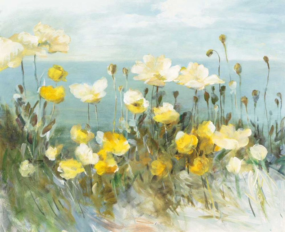 Field of Poppies Bright art print by Danhui Nai for $57.95 CAD