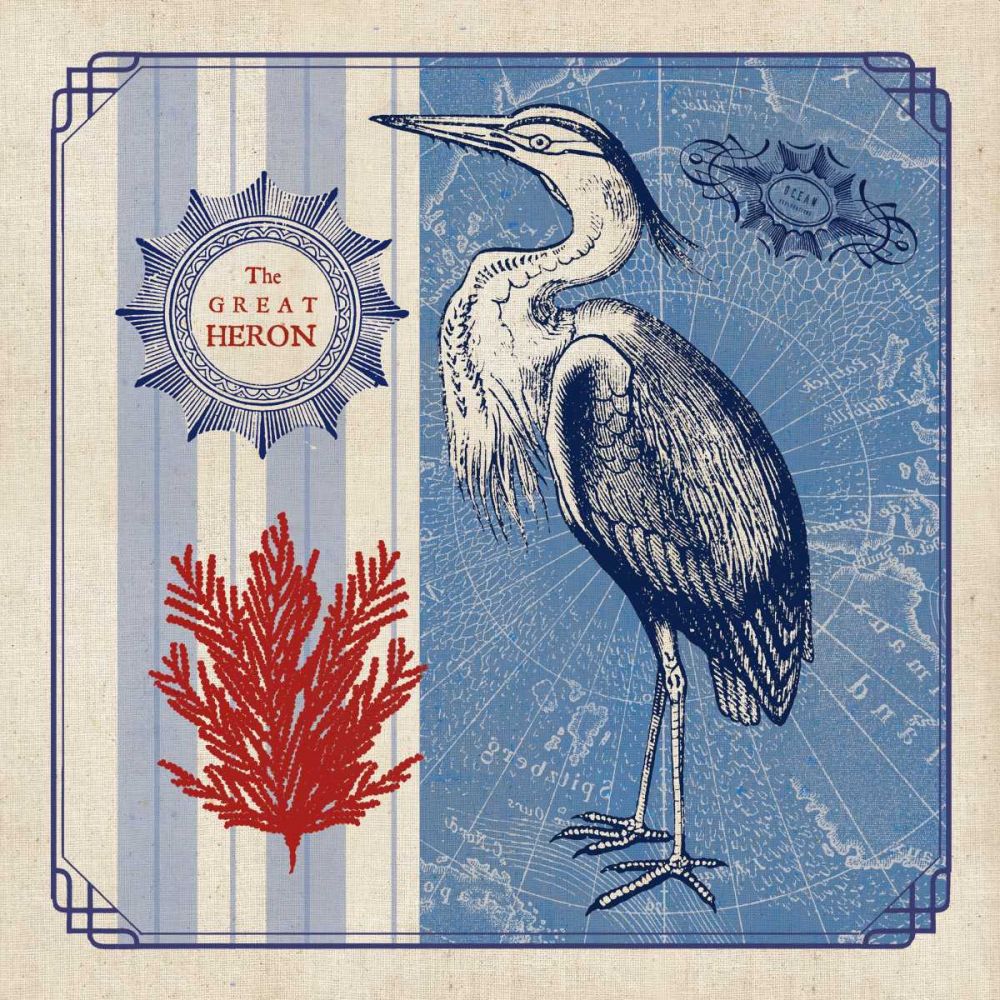 Sea Bird IV art print by Studio Mousseau for $57.95 CAD