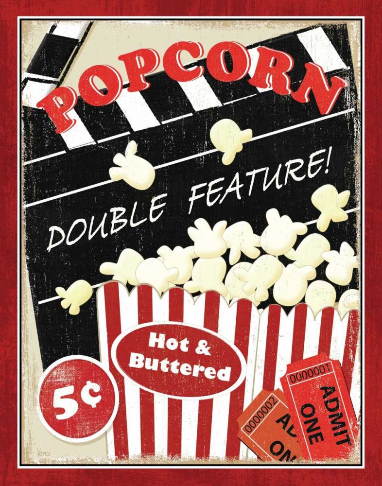At the Movies I art print by Veronique Charron for $57.95 CAD