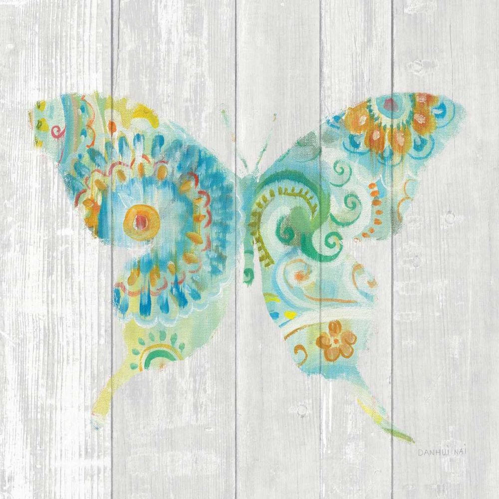 Spring Dream Paisley IX art print by Danhui Nai for $57.95 CAD
