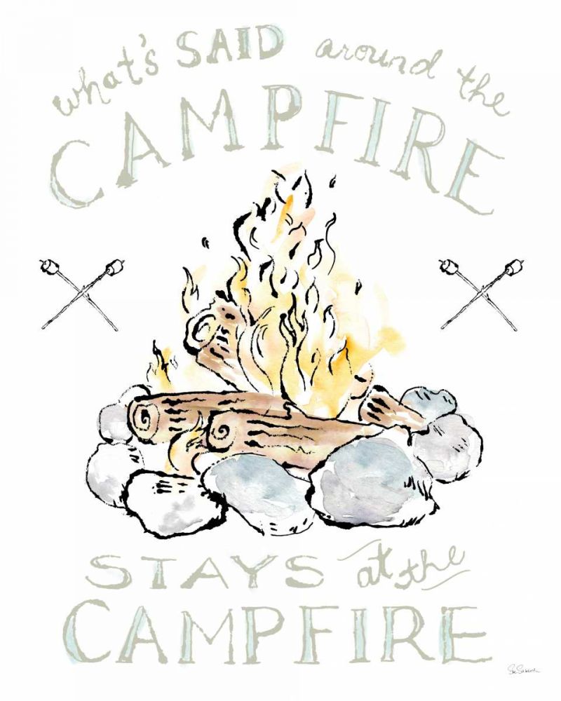 Girlfriends Cabin IV art print by Sue Schlabach for $57.95 CAD