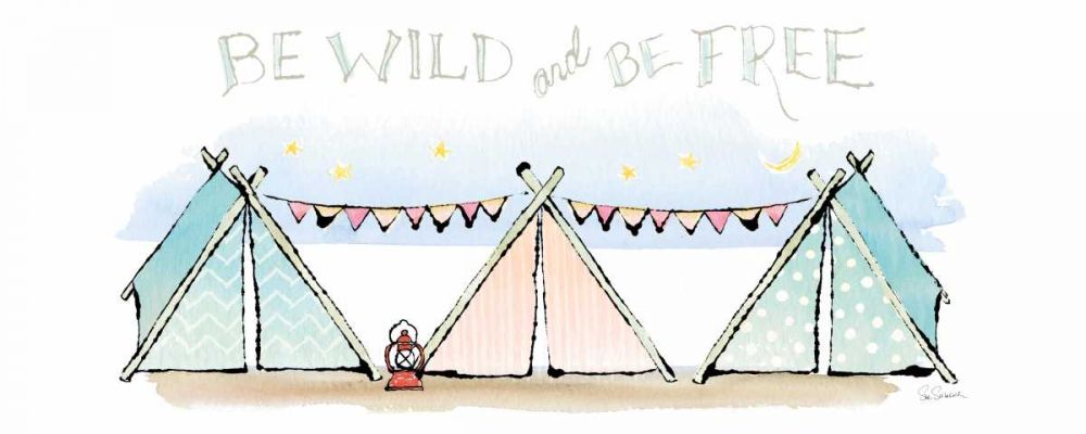 Girlfriends Cabin VIII art print by Sue Schlabach for $57.95 CAD