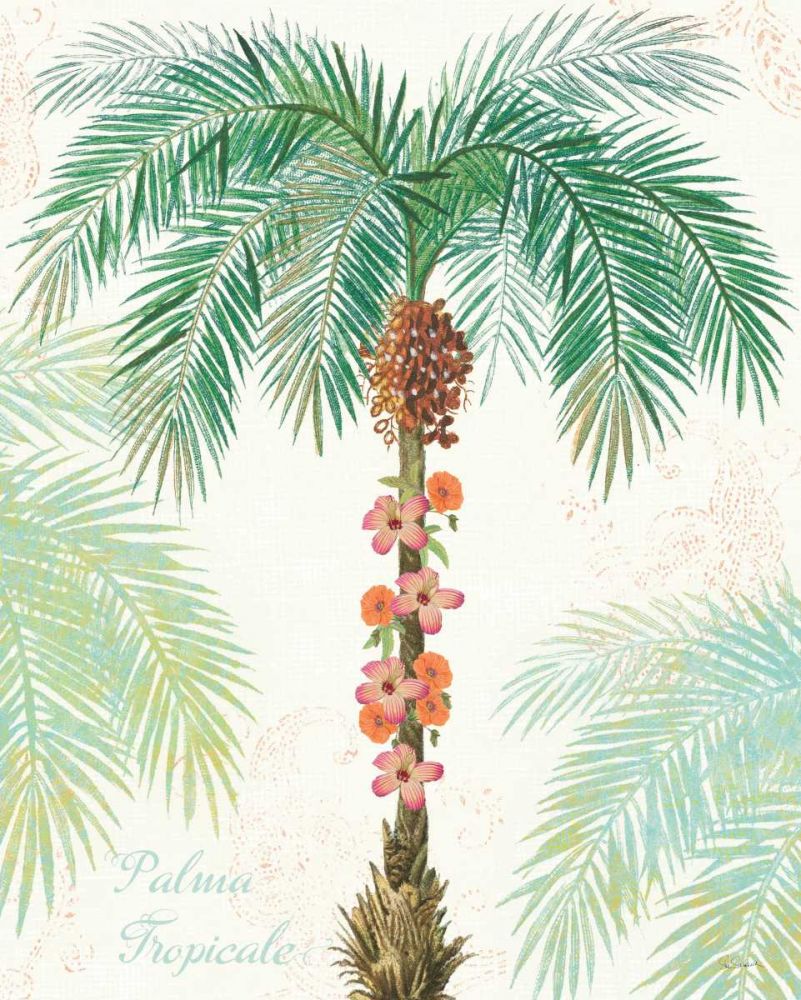 Flamingo Tropicale III art print by Sue Schlabach for $57.95 CAD