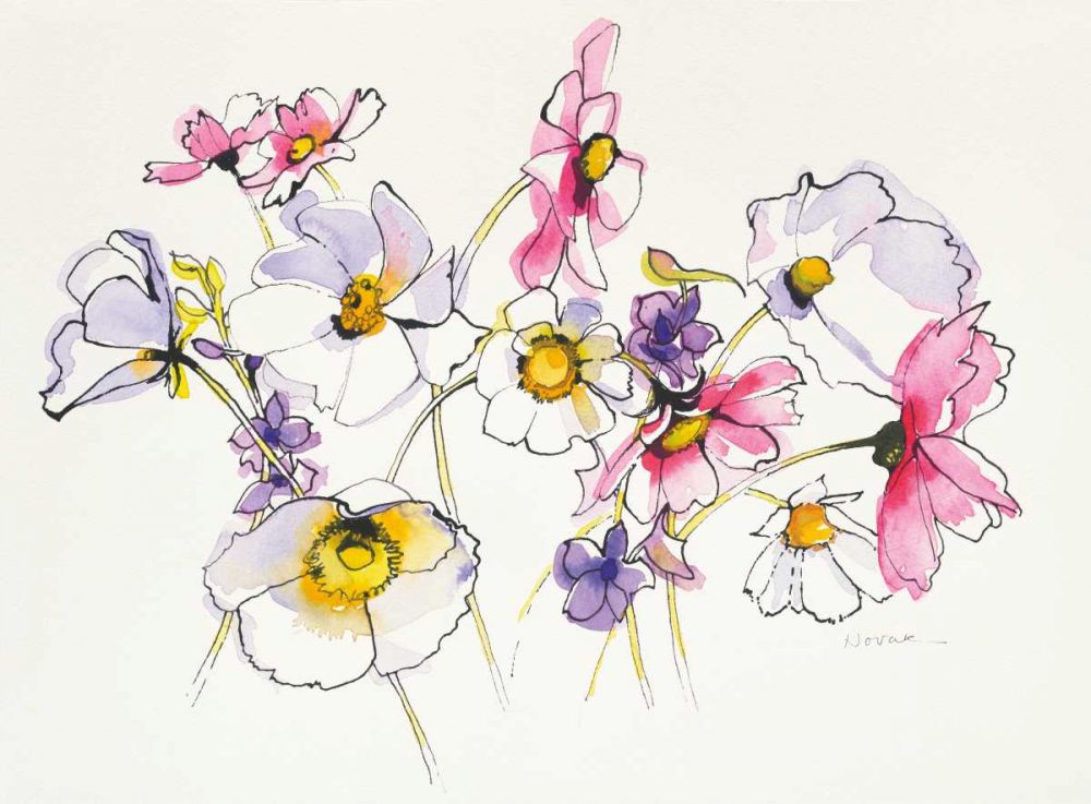 Cosmos Cosmos art print by Shirley Novak for $57.95 CAD