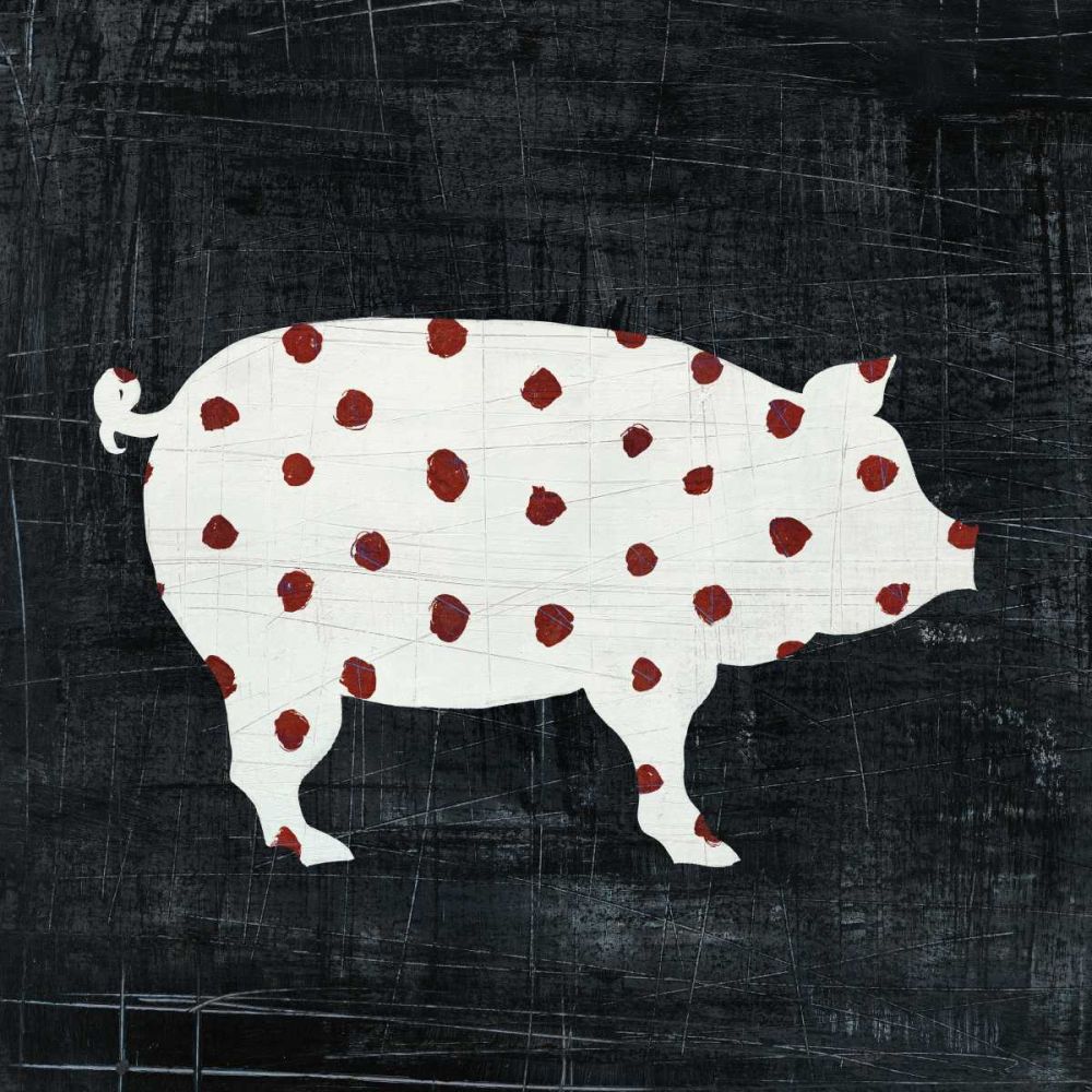 Modern Americana Farm I art print by Melissa Averinos for $57.95 CAD