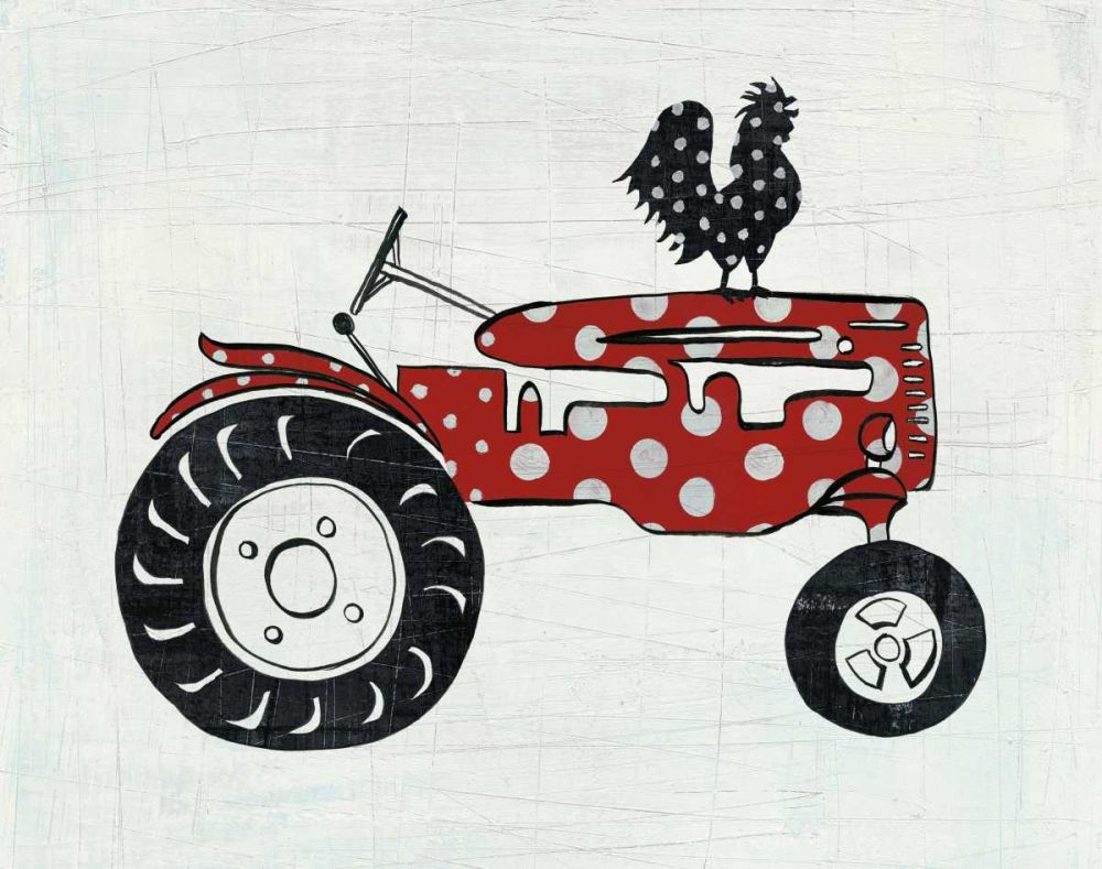 Modern Americana Farm V art print by Melissa Averinos for $57.95 CAD