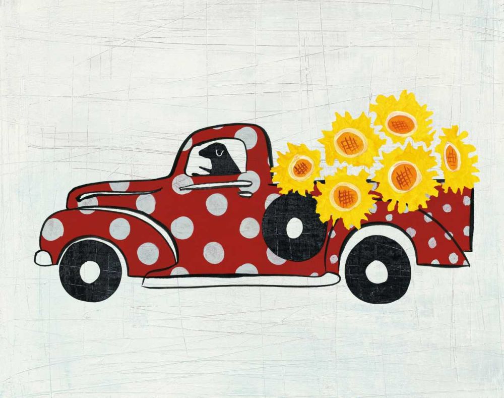 Modern Americana Farm VI art print by Melissa Averinos for $57.95 CAD