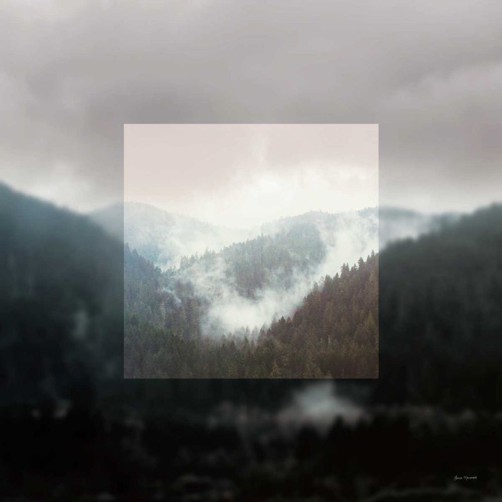 Framed Landscape I art print by Laura Marshall for $57.95 CAD