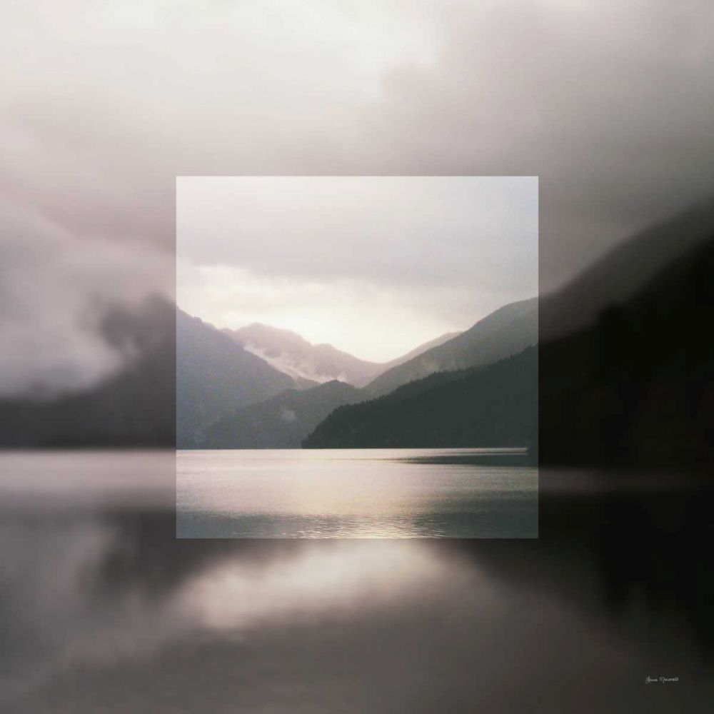 Framed Landscape II art print by Laura Marshall for $57.95 CAD