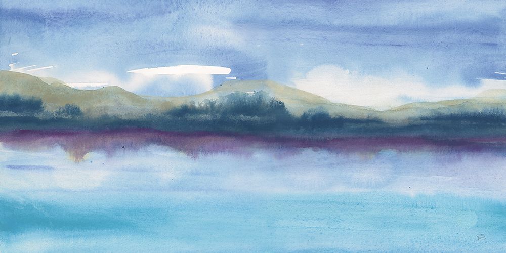 Violet Reflection III art print by Chris Paschke for $57.95 CAD
