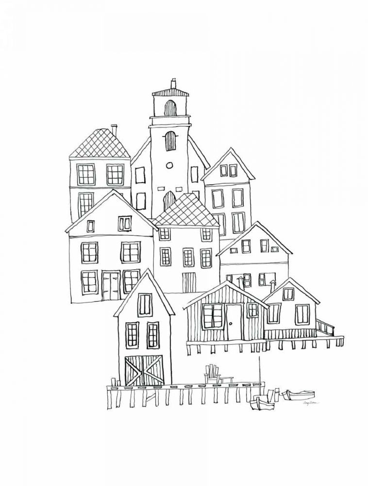 Nordic Village III art print by Avery Tillmon for $57.95 CAD