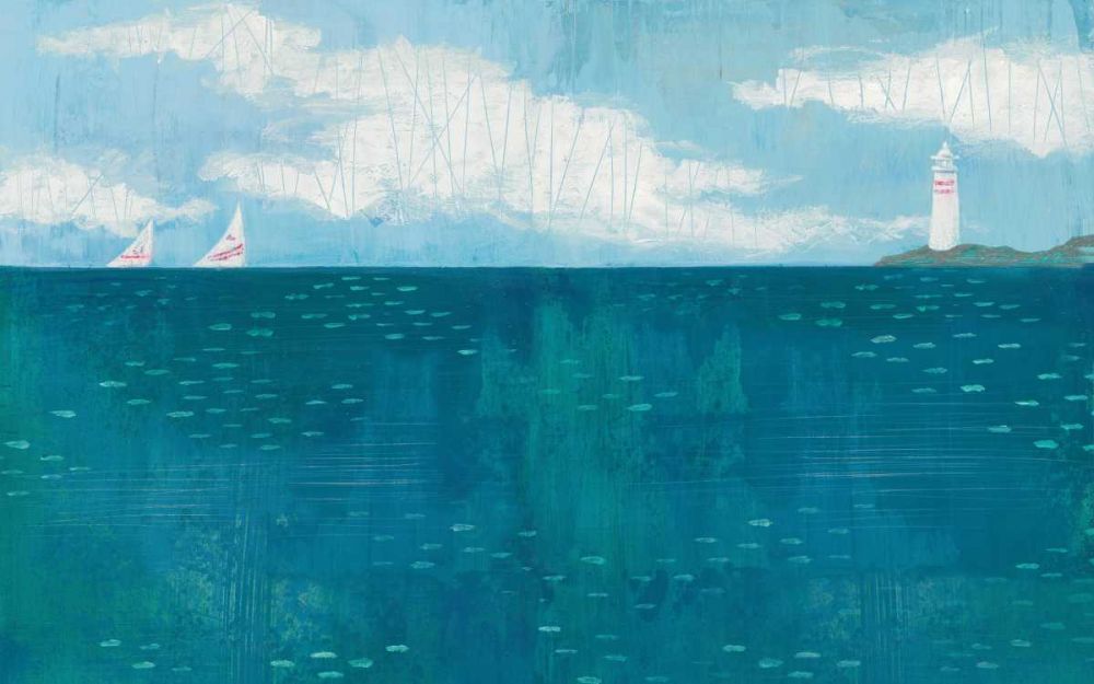 Lighthouse Sail art print by Melissa Averinos for $57.95 CAD