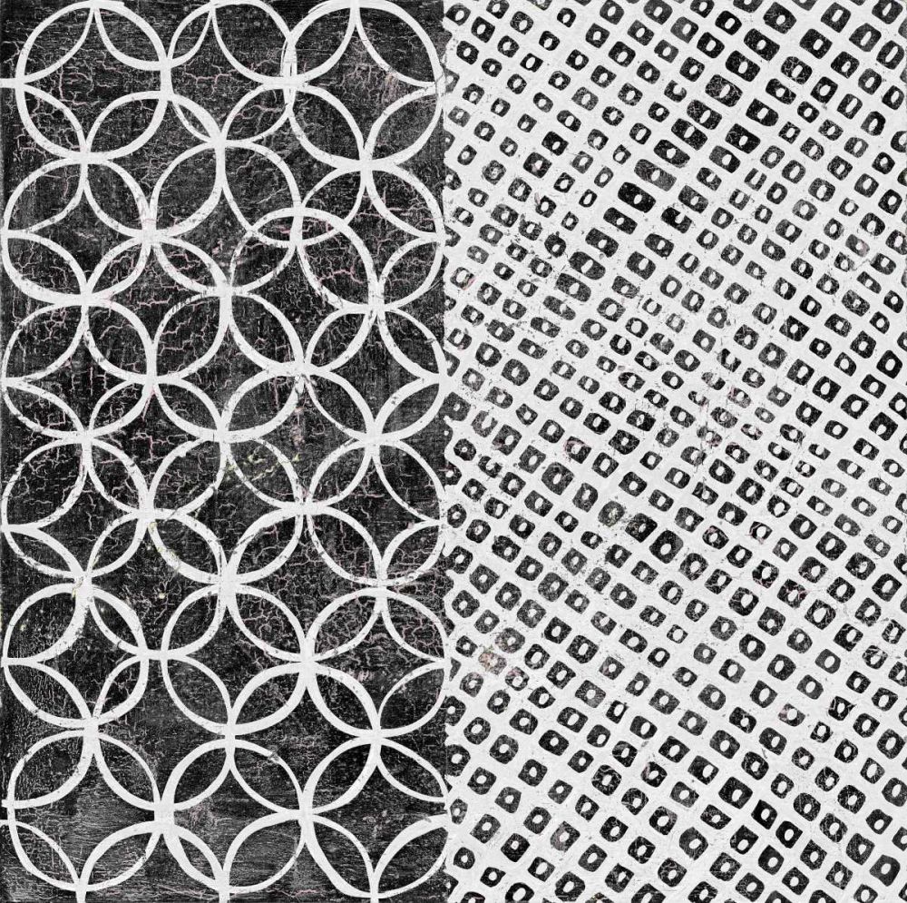 Maki Tile III BW art print by Kathrine Lovell for $57.95 CAD