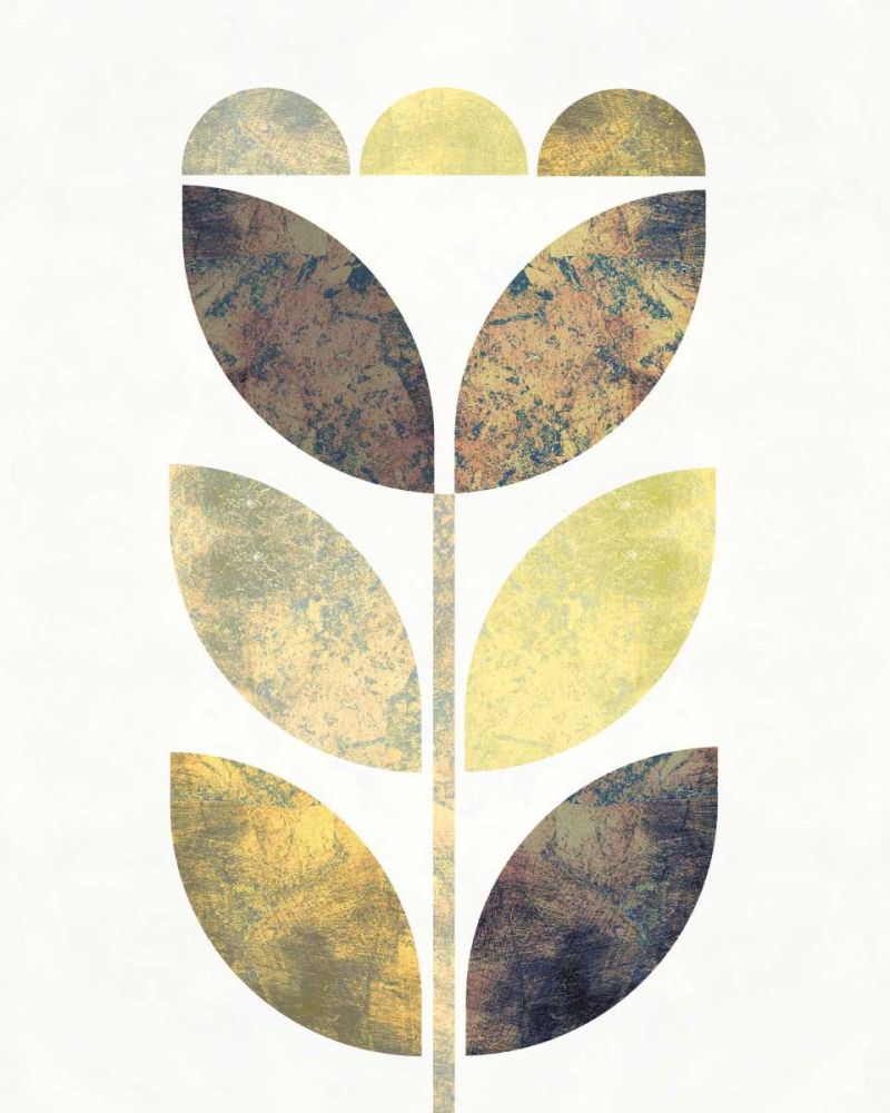 Golden Flower I art print by Michael Mullan for $57.95 CAD