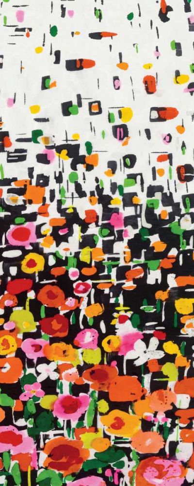 Flower Shower III art print by Wild Apple Portfolio for $57.95 CAD