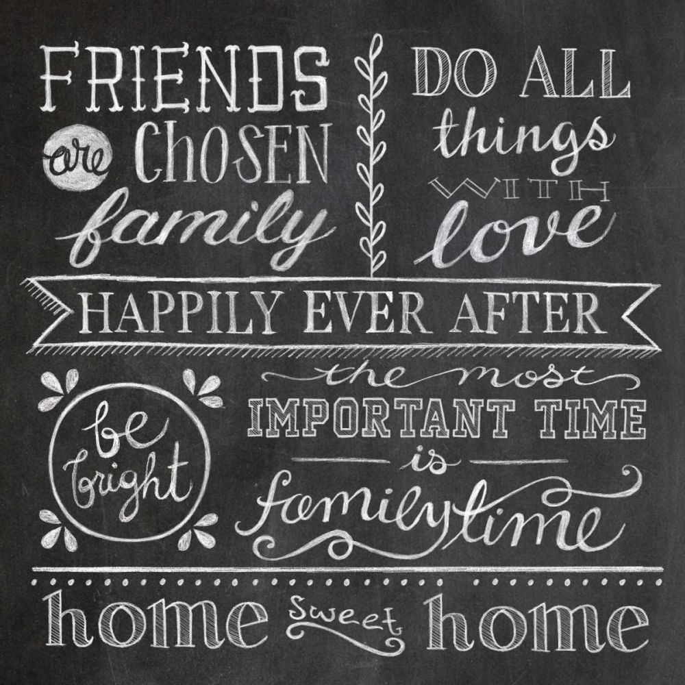 Inspiration Chalkboard IV art print by Mary Urban for $57.95 CAD