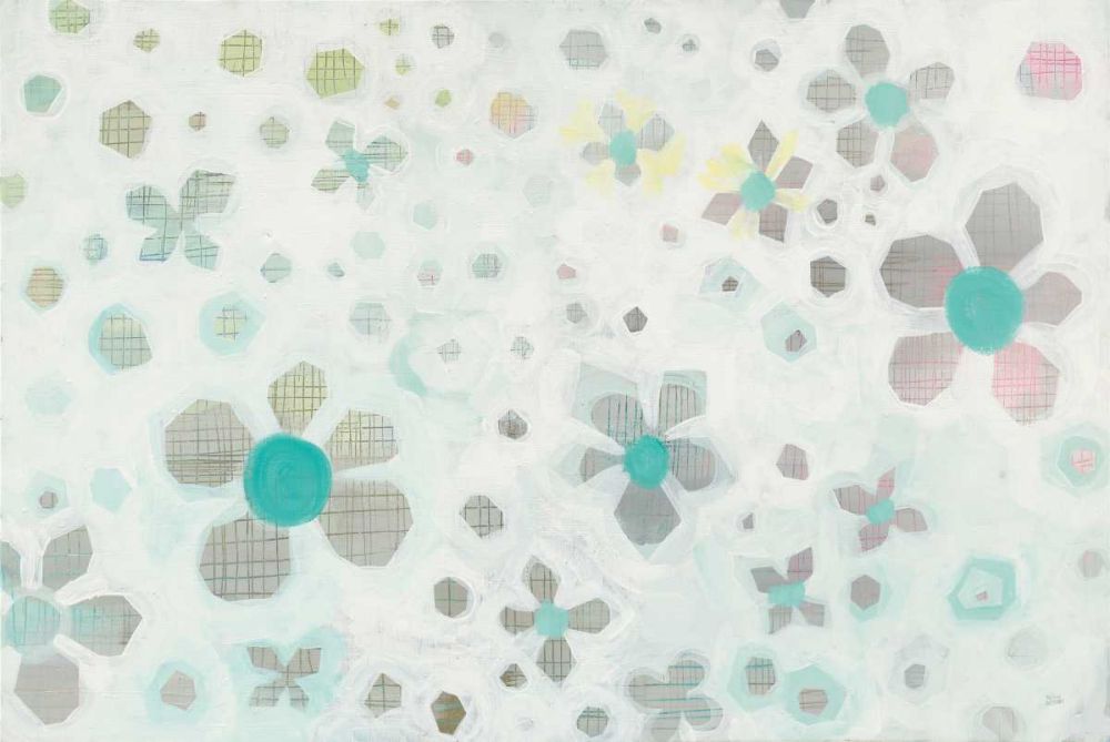 Graph Blooms art print by Melissa Averinos for $57.95 CAD