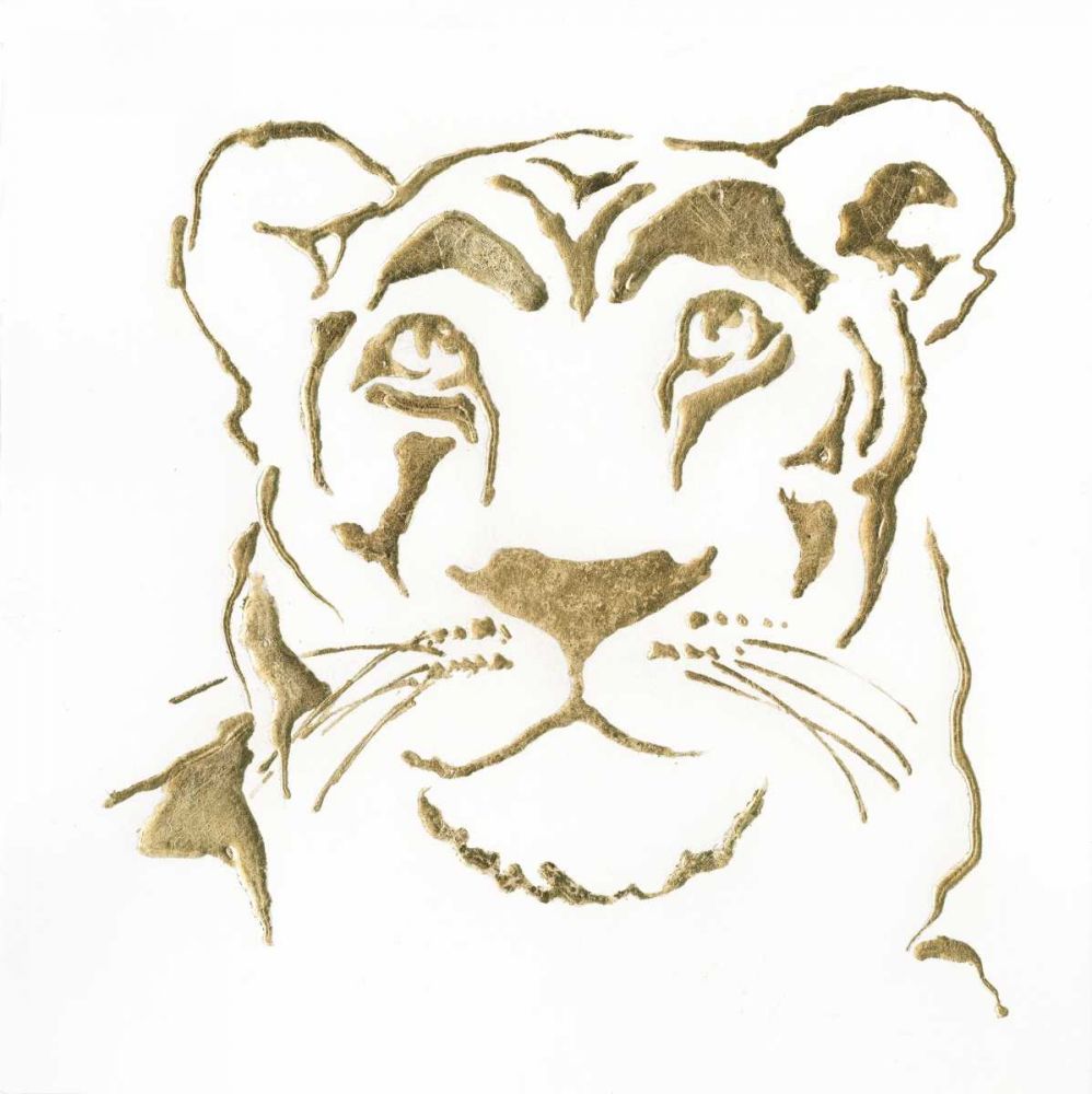 Gilded Lioness art print by Chris Paschke for $57.95 CAD