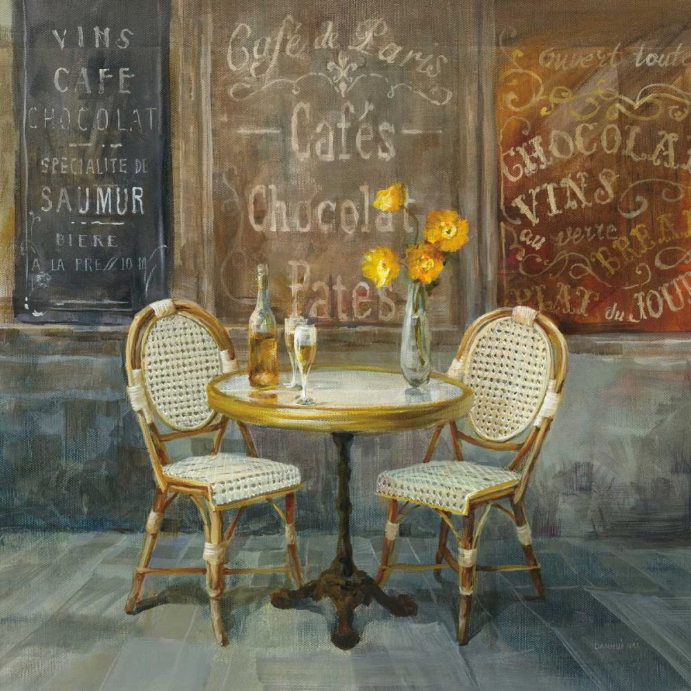 French Cafe art print by Danhui Nai for $57.95 CAD