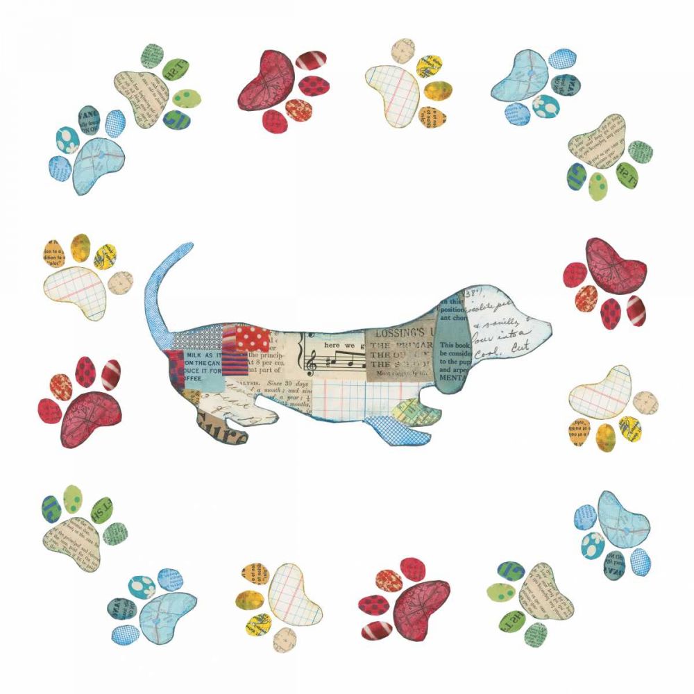 Good Dog III Sq with Border art print by Courtney Prahl for $57.95 CAD