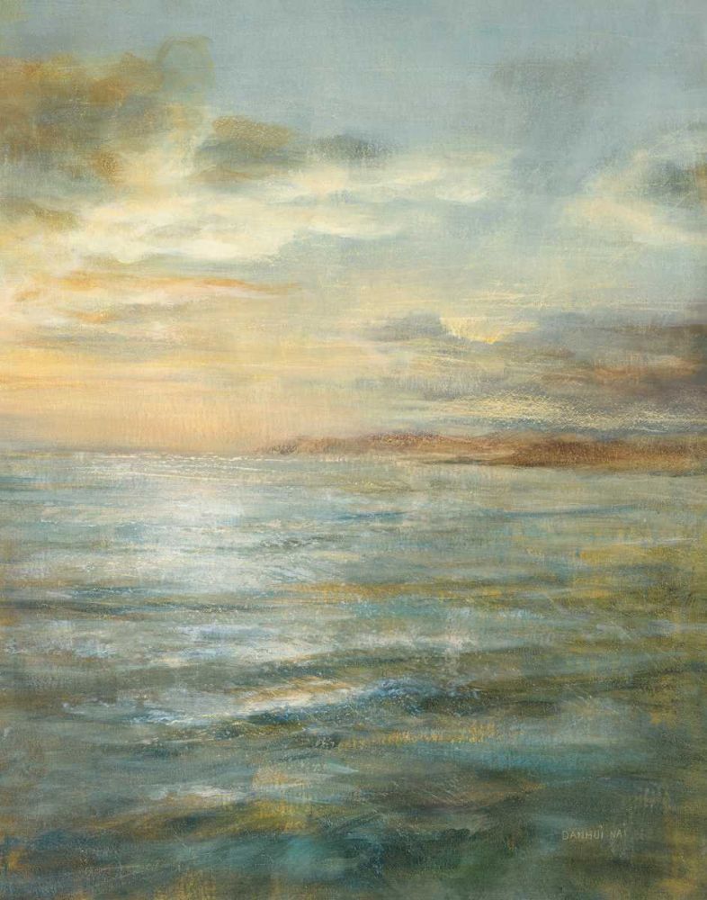 Serene Sea III art print by Danhui Nai for $57.95 CAD