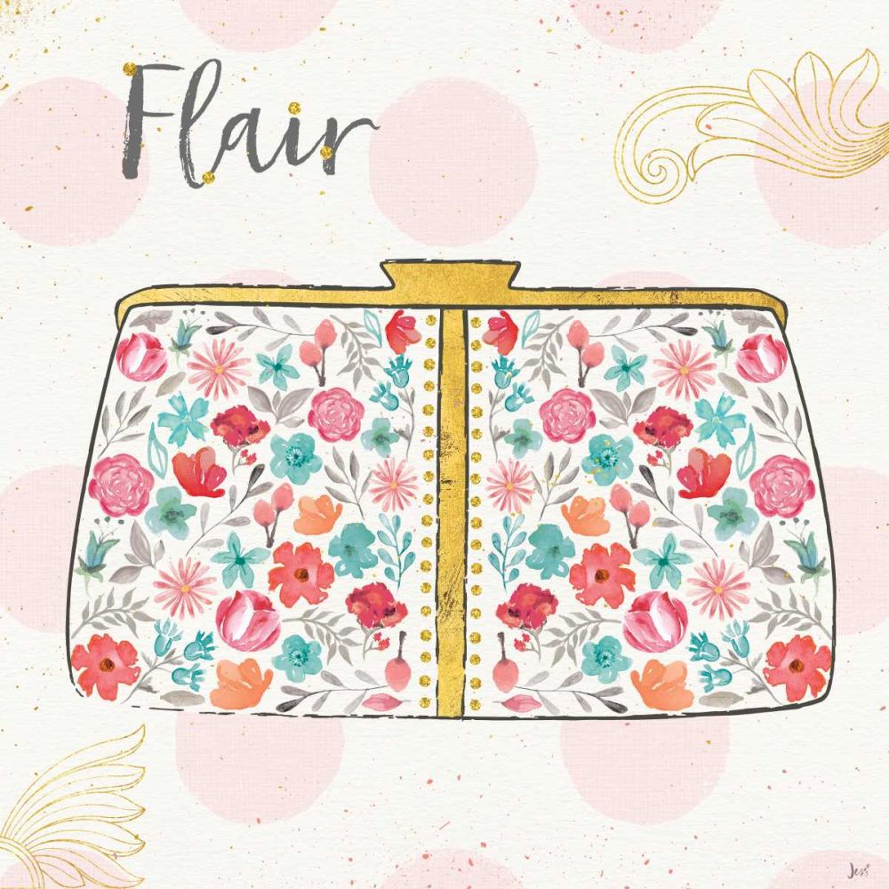 Fashion Blooms I art print by Jess Aiken for $57.95 CAD