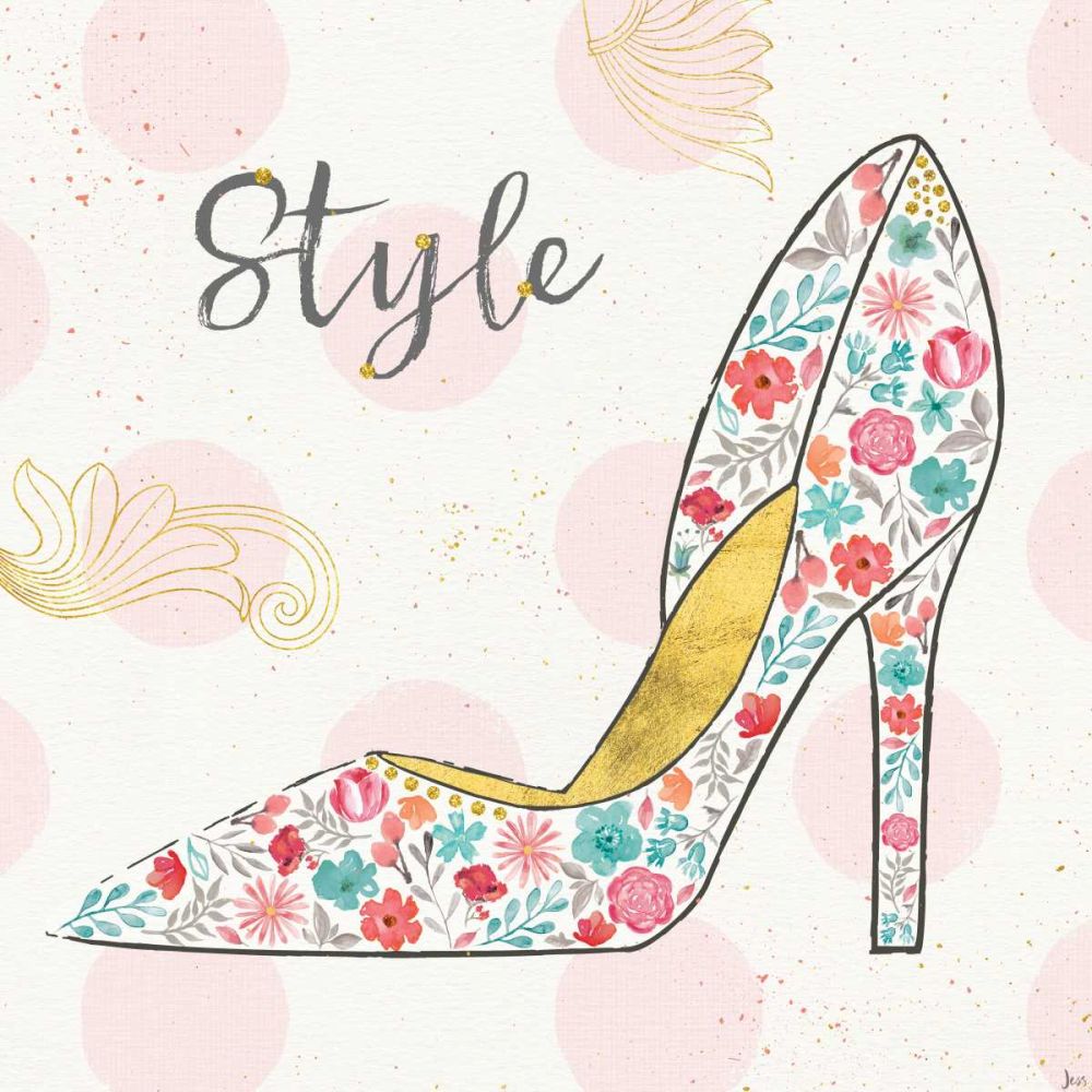 Fashion Blooms II art print by Jess Aiken for $57.95 CAD