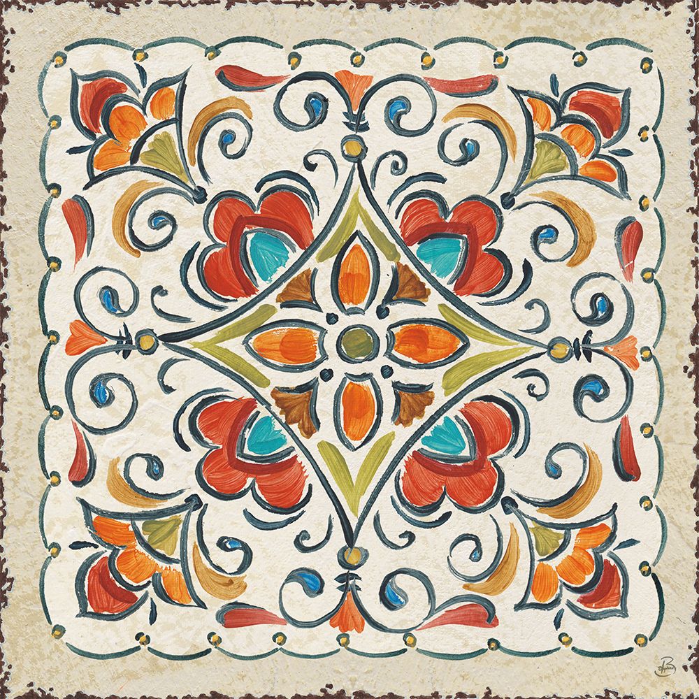 Mediterranean Flair XIII art print by Daphne Brissonnet for $57.95 CAD