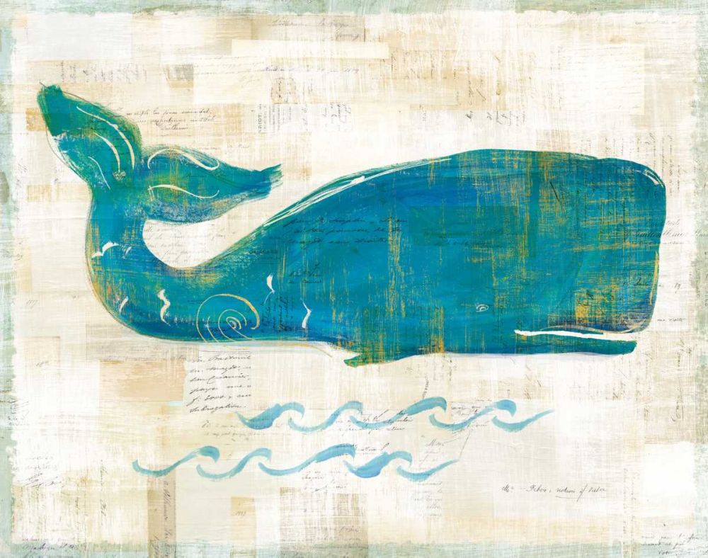 On the Waves I art print by Sue Schlabach for $57.95 CAD
