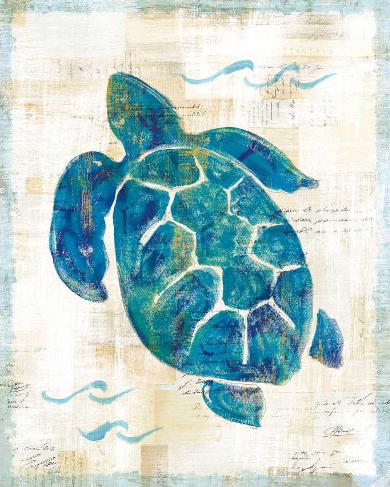 On the Waves VI art print by Sue Schlabach for $57.95 CAD