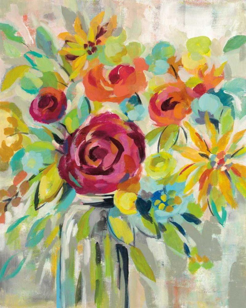 Flower Still Life I art print by Silvia Vassileva for $57.95 CAD