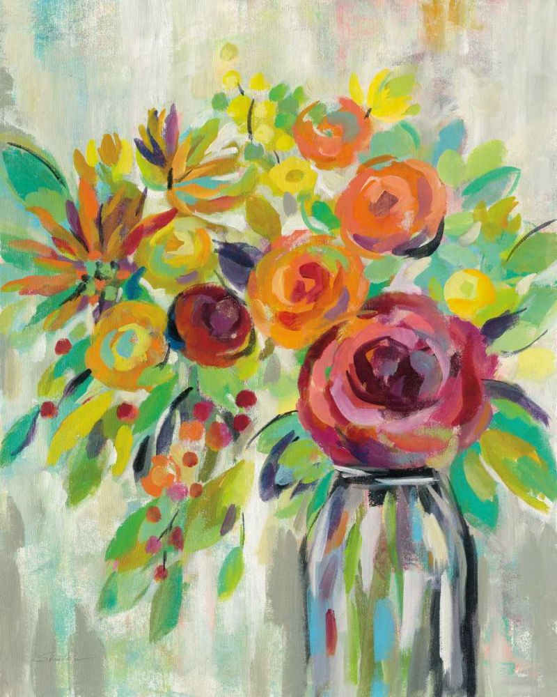 Flower Still Life II art print by Silvia Vassileva for $57.95 CAD