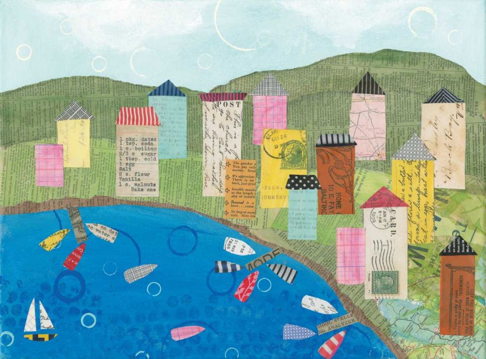 Coastal Harbor III art print by Courtney Prahl for $57.95 CAD