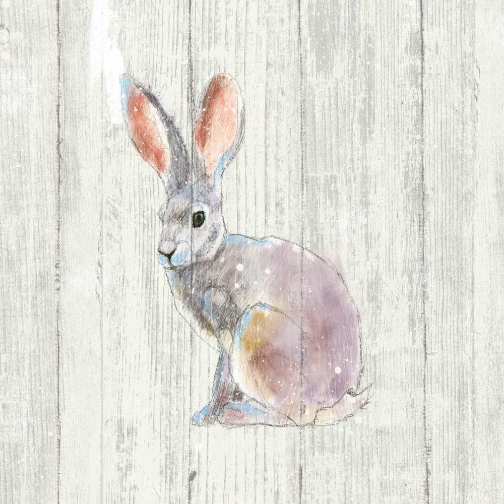Into the Woods I no Border on Barn Board art print by Emily Adams for $57.95 CAD
