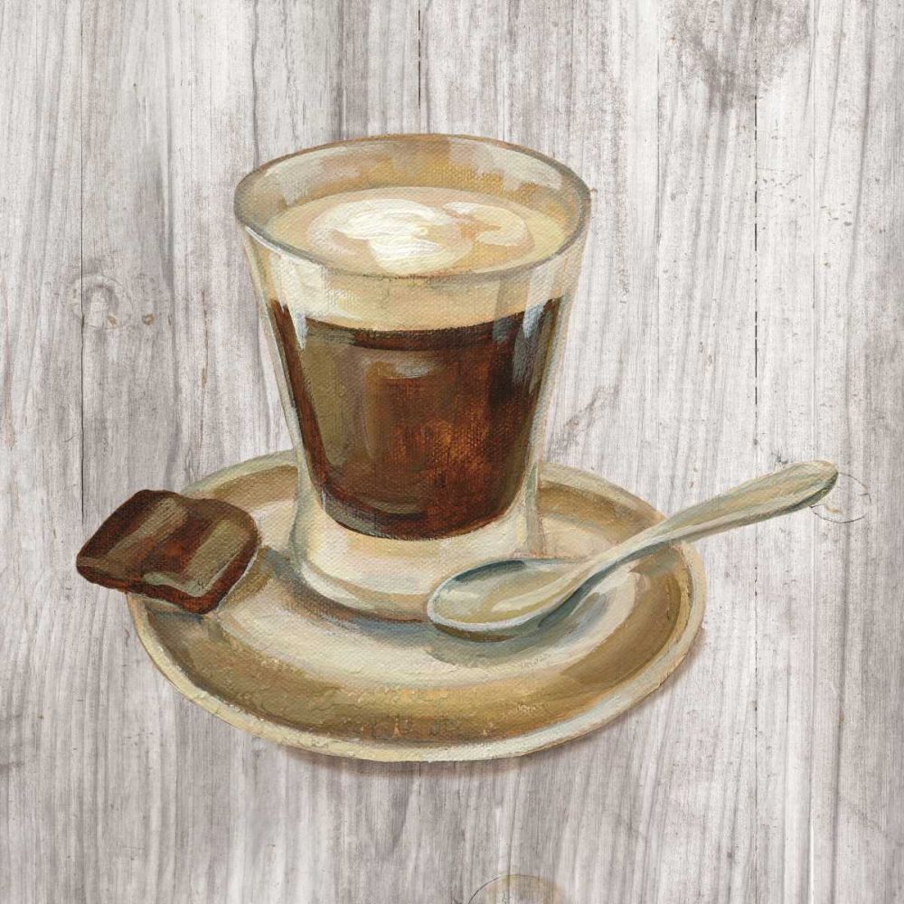 Coffee Time III on Wood art print by Silvia Vassileva for $57.95 CAD