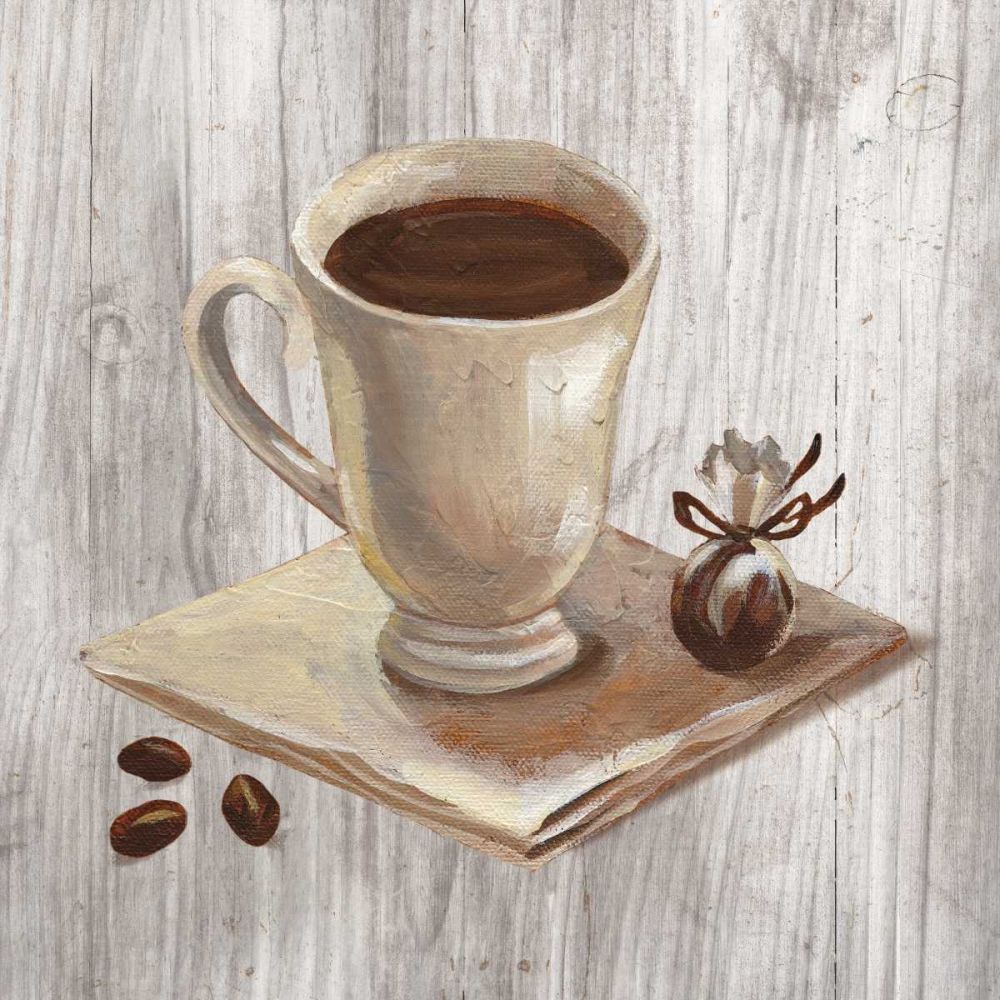 Coffee Time IV on Wood art print by Silvia Vassileva for $57.95 CAD