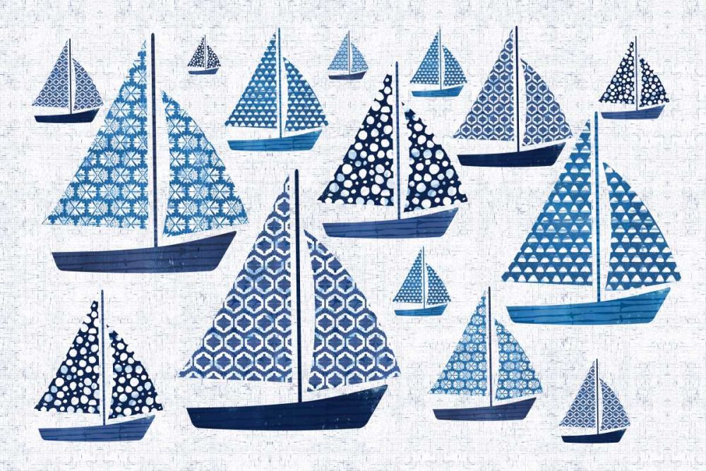 Sunday on the Coast I art print by Pela for $57.95 CAD