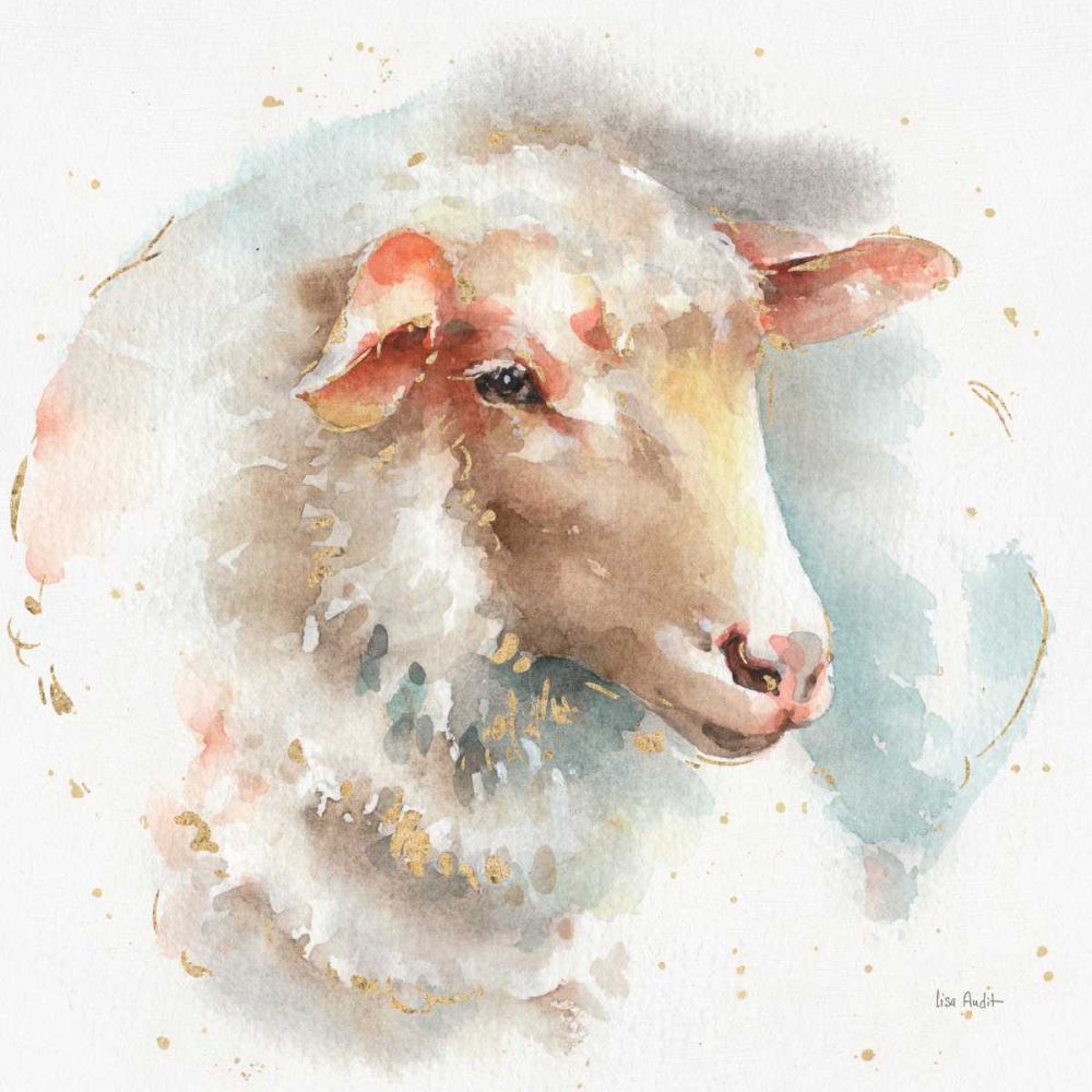 Farm Friends IV art print by Lisa Audit for $57.95 CAD