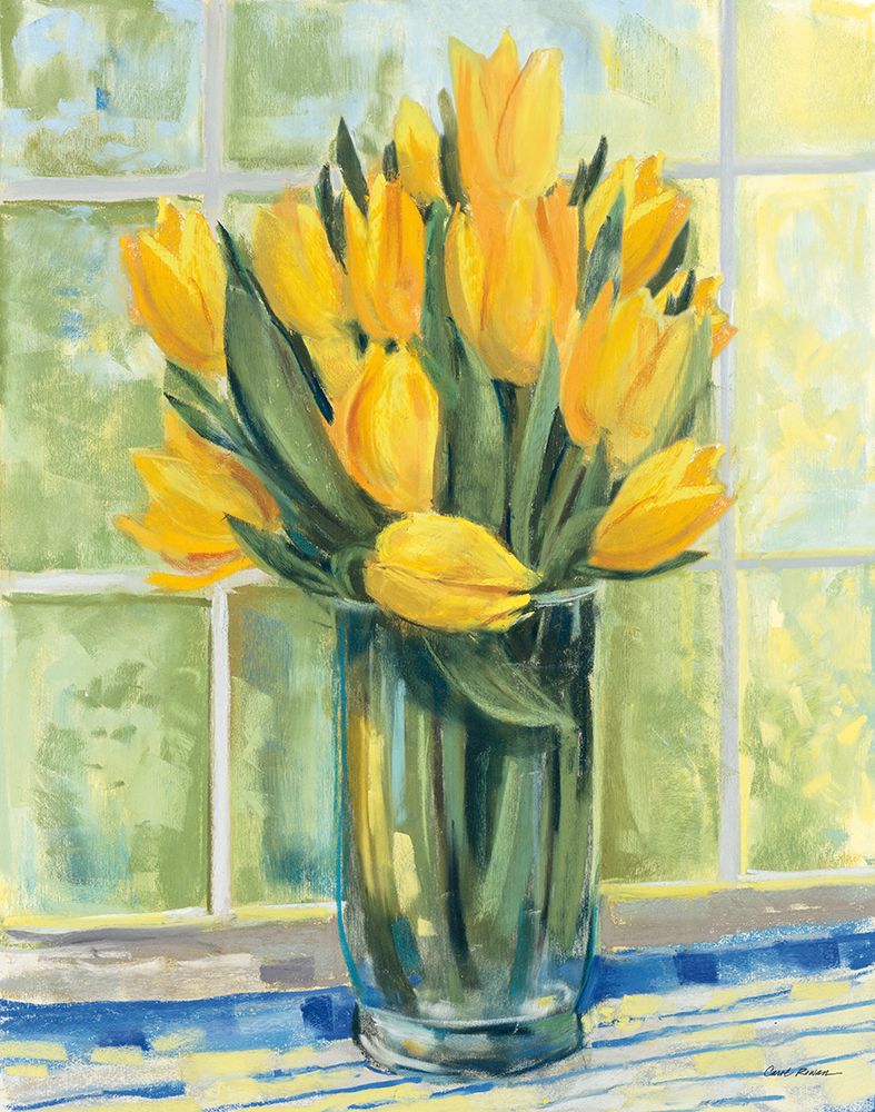 Windowsill Floral II art print by Carol Rowan for $57.95 CAD